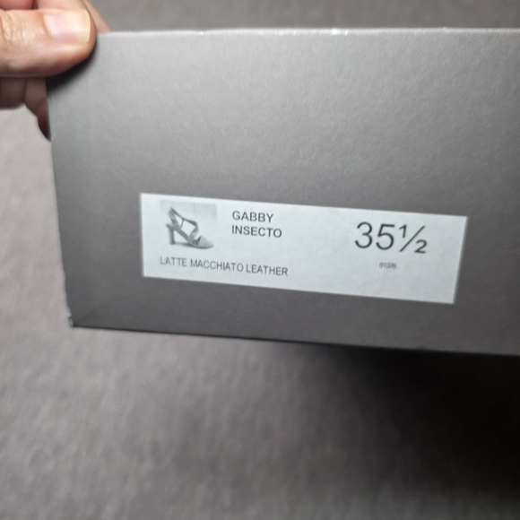 Coclico Gabby Insecto Elegant Cream Women's Heel Sandals - Picture 7 of 7